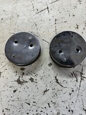 MGB Pair of Chrome Pancake Air Filters
