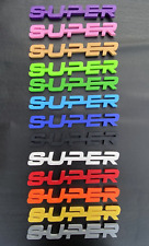 Scania Super 2.0 Grille grill Badge Logo Emblem V8 nextgen