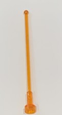 Lego 1 x Part 2569 - Antenna 8 studs high Trans Orange