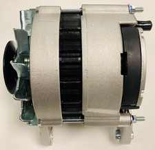 NARROW, CANAL BOAT ALTERNATOR A127 75 AMP, BMC, PERKINS DIESEL RIGHT HAND FIT