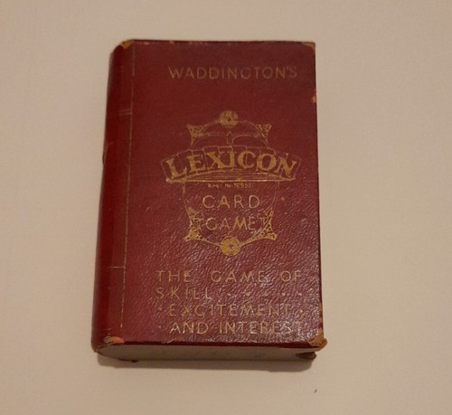 Waddington lexicon playing - waddington’s,