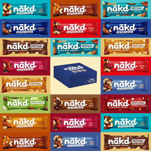 Nakd bars variety mixed - bars,