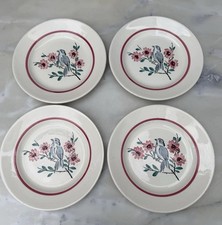4 Vintage French Side Plates