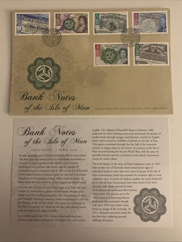 Bank notes the isle man - the,