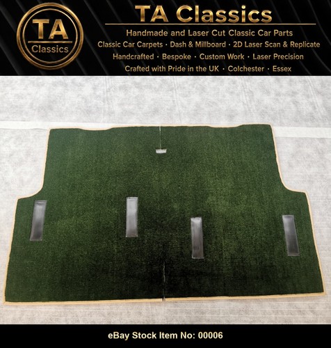 Mini saloon rear footwell - footwell, mats