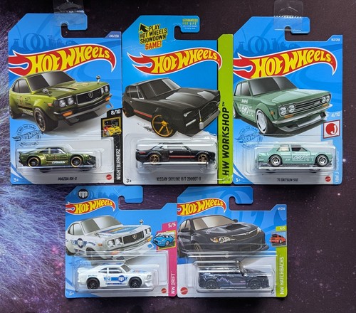 Hot wheels jdm bundle - wheels, mazda