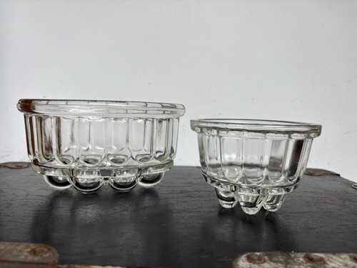 Vintage jelly moulds - jelly, one