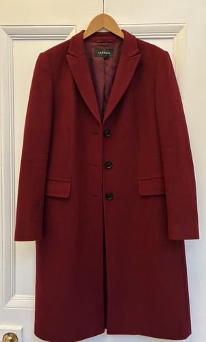 Jaeger burgundy wool lined - burgundy,