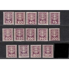 Danzig postage 1921 Mi.No. P