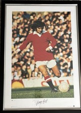 George Best Signed Photo