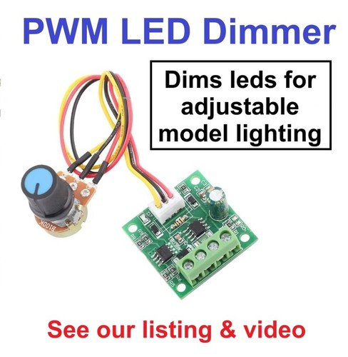 Pwm led dimmer - led, 3v-12v