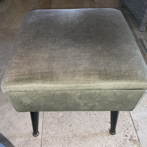 Mid century green velvet - century,