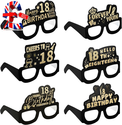 Piece birthday photo booth - 6-piece,
