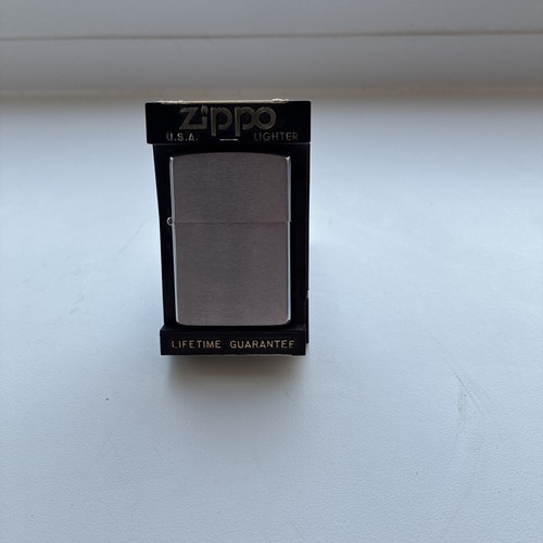 1984 zippo lighter brushed - lighter,