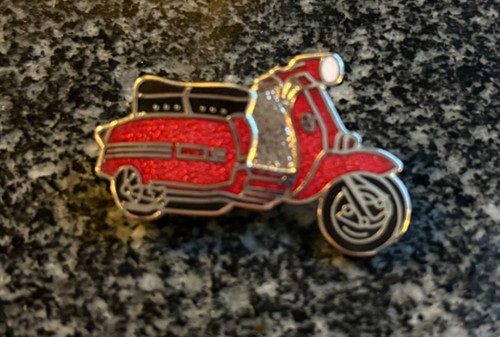 Lambretta pin badge - lambretta, new