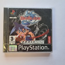BEYBLADE LET IT RIP   PSX/PS1 TOTAL GAMER NEW AND SEALED RANGE .