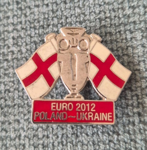 England euro 2012 enamel - england, pin