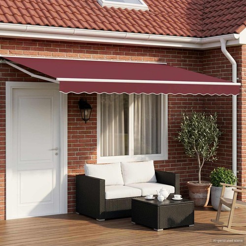 Electric retractable awning - electric,