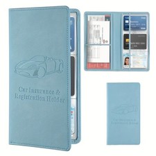 PU Leather Car Document Holder