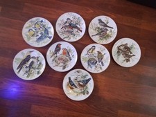 Songbirds Of Europe Collector Plates X8 WWF Ursula Band With Certificates