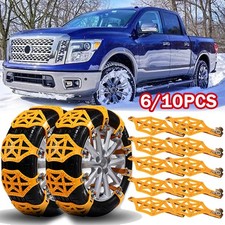 10Pcs Wheel Tire Snow Chains