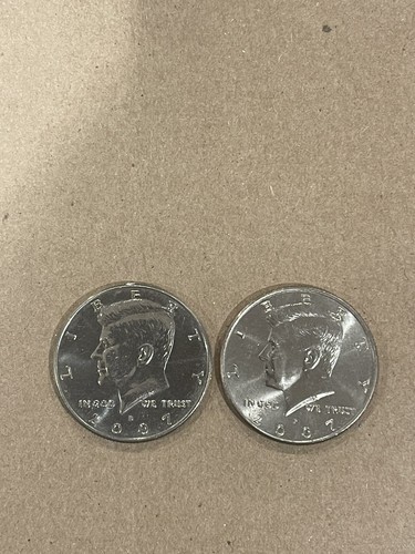2007 kennedy half dollars - 2007, p&d
