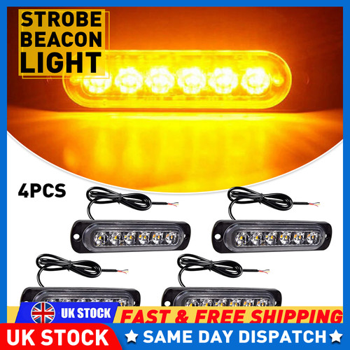 Ultra slim amber 6led - ultra,