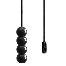 Black Bathroom Light Pull
