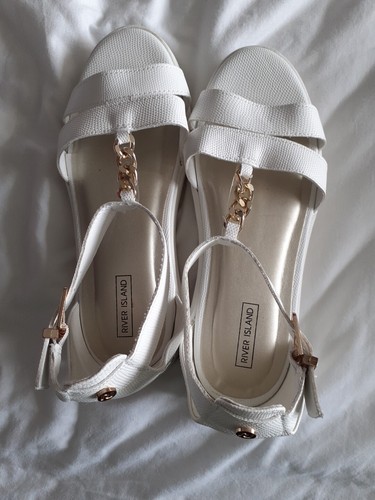River island white sandle - river, sandle.4