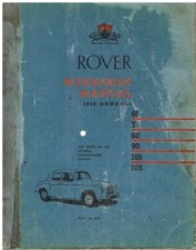 ROVER P4 60 75 90 105 SALOON