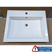 Phoenix 1.0 Bowl White Ceramic Kitchen Sink "Graded"