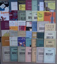 SHEET MUSIC & BOOKLETS FOR VIOLIN & VIOLIN with PIANO