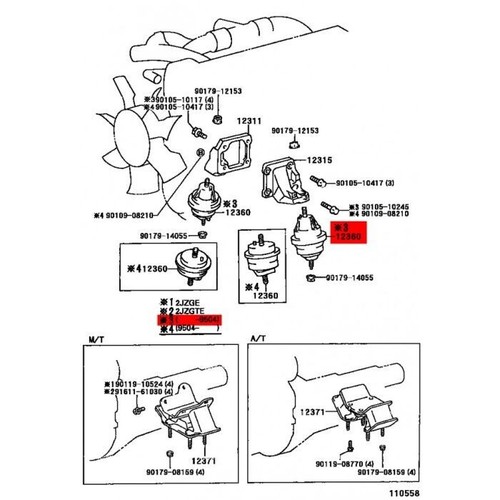 Genuine toyota oem engine - toyota,