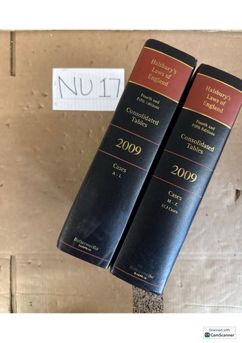 Halsbury laws england 4th - of,
