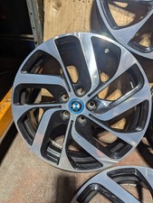 2x Bmw I 3 Alloys 5.0x19"  Diamond Cut Finish OE  Excellent Condition