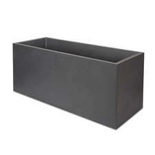 Dark grey plastic - dark, trough