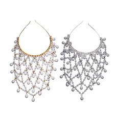 Mesh Rhinestone Headband