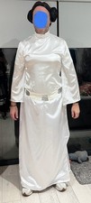 Wars Fancy Dress drag Halloween hand finished  Adult Womens Princess Leia 