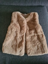 Next girl light brown faux fur