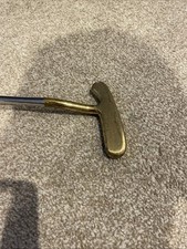 The Original John Letters Golden Goose Putter, Vintage Golf Putter, Scotland  