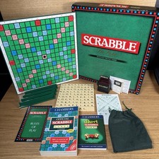 Scrabble Deluxe 1988 Complete