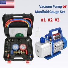 Vacuum Pump 4CFM 1/3 HP HVAC