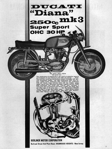 1963 ducati diana mk3 250 - 1963,
