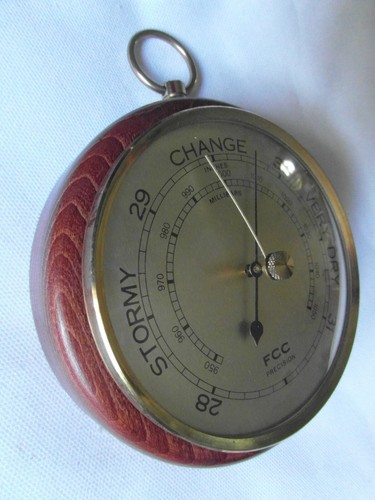 Small aneroid barometer - barometer, by