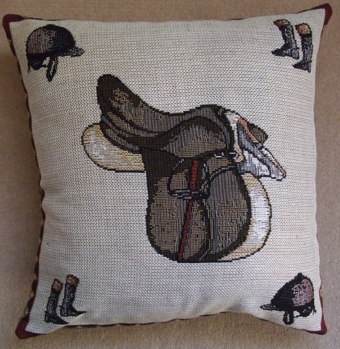 Horse riding theme cushion - theme,
