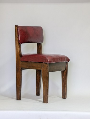 Vintage small oak chair dolls - vintage,