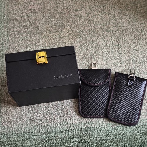 Simpolk black faux leather - black,