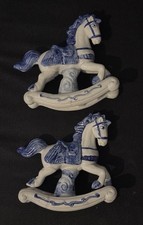 Vintage Ceramic Rocking Horses