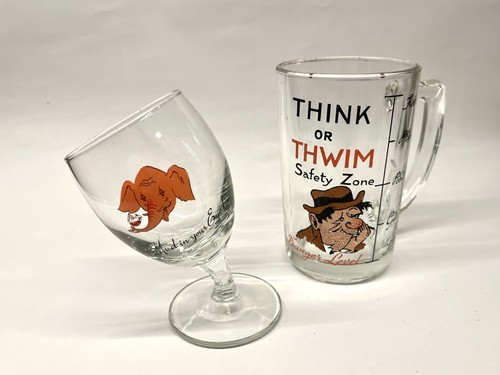 Vintage drinking glasses