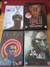 Saw 1-10 Collection - uk dvds I, II, III, IV, V, VI, VII, Jigsaw, Spiral, Saw X